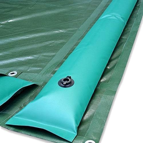 20 Tubolari Salsicciotti in PVC Rinforzato per Telo di Copertura Invernale per Piscina - MT. 3 da 600 Gr / Mq - Spessore mm. 0,96 - MADE IN ITALY