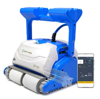 Dolphin ZEFIRO SF60i IoT Wi-Fi Bluetooth Smart Active Timer Gyro Digital - Robot Elettrico Pulitore per Piscina fino a 15 Mt - Rivestimento in Ceramica Cemento Verniciato Vetroresina & PVC con Gradino Perimetrale - APP MyDolphin Plus - MY2024