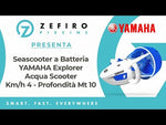 Acquascooter Seascooter Yamaha EXPLORER a Batteria - Propulsore Subacqueo - Km/h 4 - Profondità Mt 10