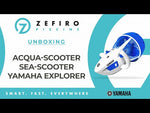 Acquascooter Seascooter Yamaha EXPLORER a Batteria - Propulsore Subacqueo - Km/h 4 - Profondità Mt 10